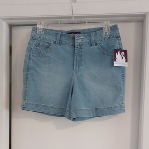 Women's Light Blue Denim Shorts